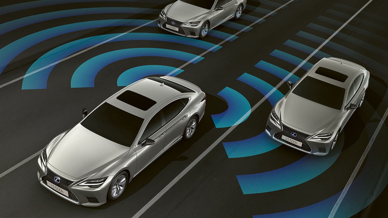 Lexus LS Blind Sport feature graphic 
