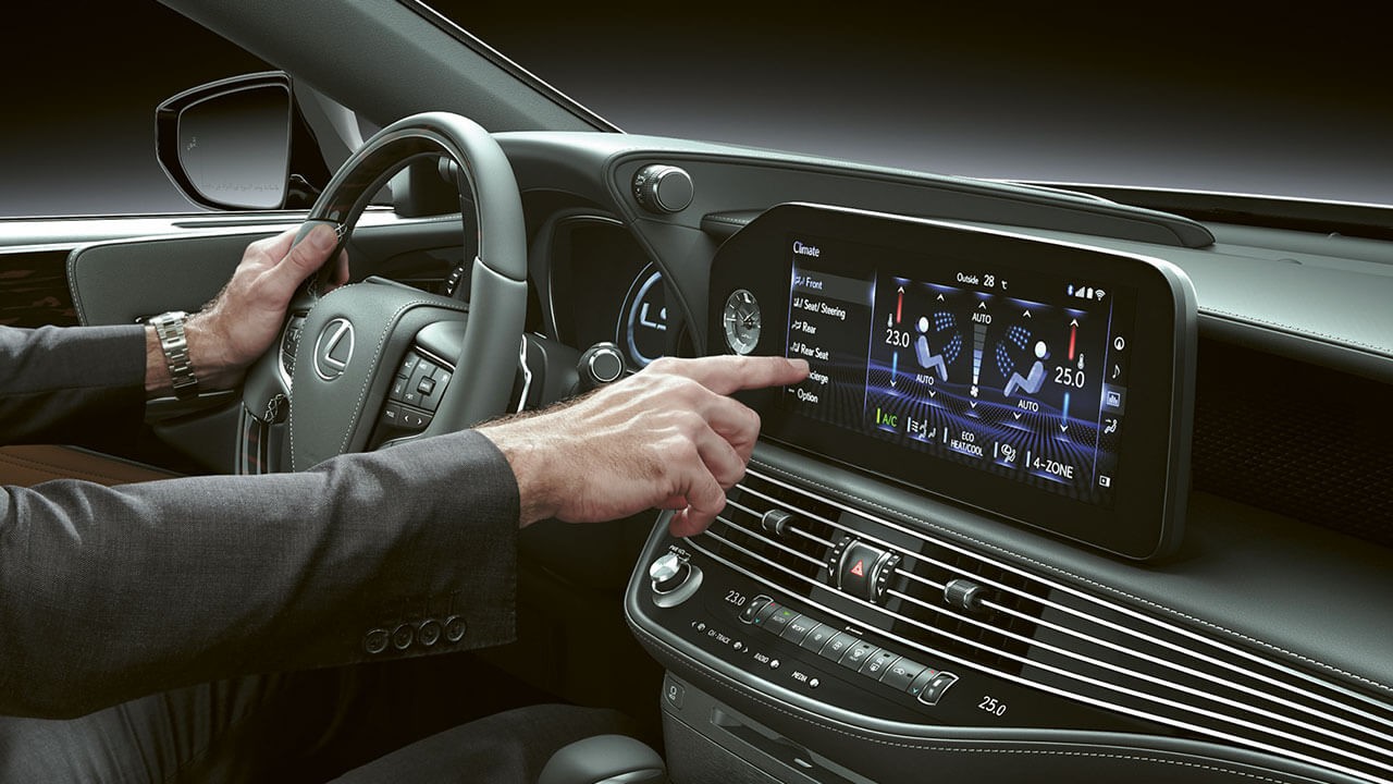 Lexus LS S-Flow Climate Control with NANOE™ X