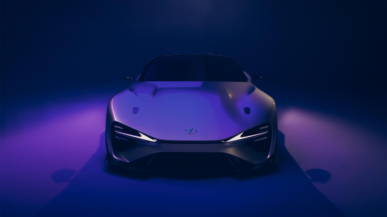 front view of the Lexus Electrified Sport Concept